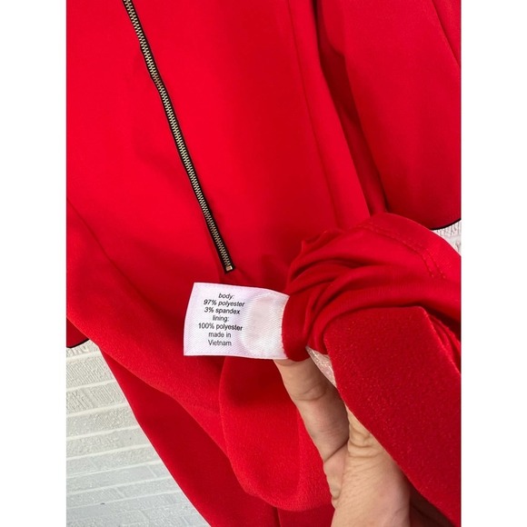 Lane Bryant red bell sleeve dress - Picture 4 of 8